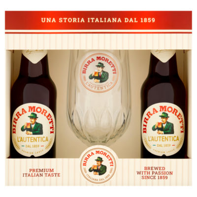 Birra Moretti Gift Set
