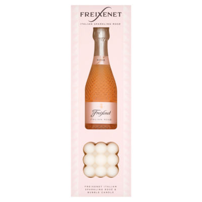 Friexinet Italian Sparkling Rosé & Bubble Candle Gift Set 20cl