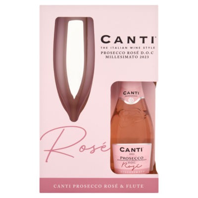 Canti prosecco Rosé & Flute