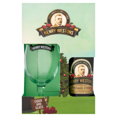 Henry Westons Cider and Glass product image