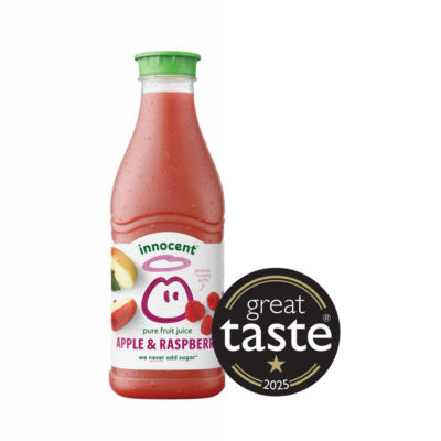 Innocent pure Apple & Raspberry Juice 900ml
