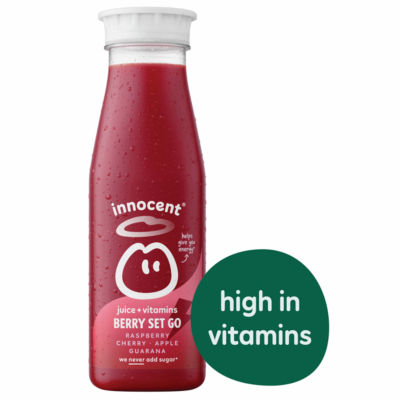 Berry Set Go Raspberry, Cherry, Apple Guarana +Vitamins 330ml