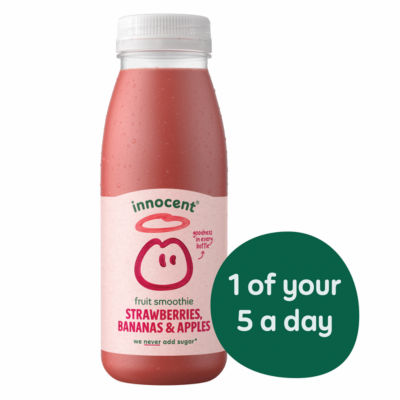 Innocent Strawberries, Bananas & Apples Smoothie 250Ml