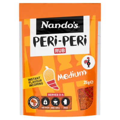 Nandos Peri-Peri Rub - Medium 25g