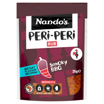 Nandos Peri Peri Rub Bbq 25G