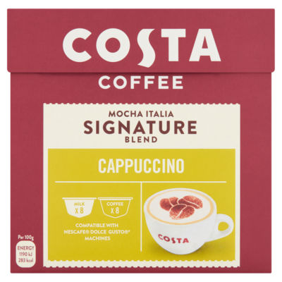 Costa Cappuccino Nescafe Dolce Gusto Compatible
