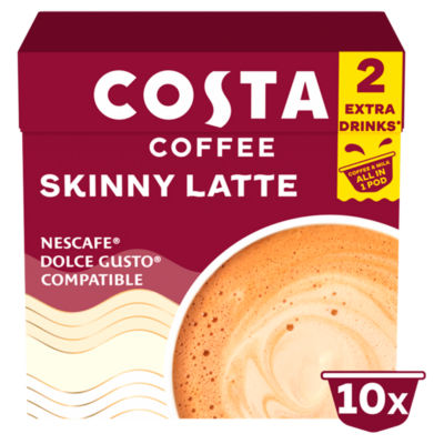 Costa dolce gusto one pod skinny latte