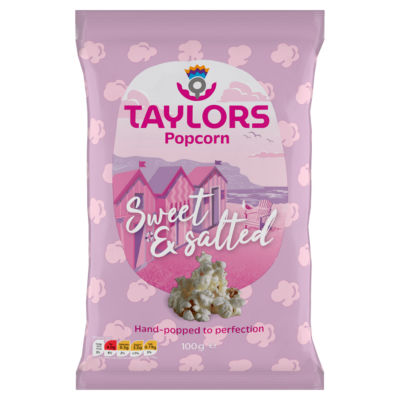 Taylors of Harrogate Popcorn Sweet & Salted 100g