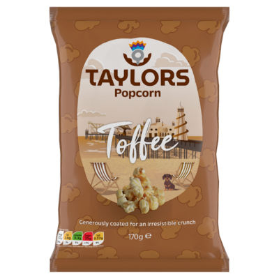 Taylors of Harrogate Popcorn Toffee 170g