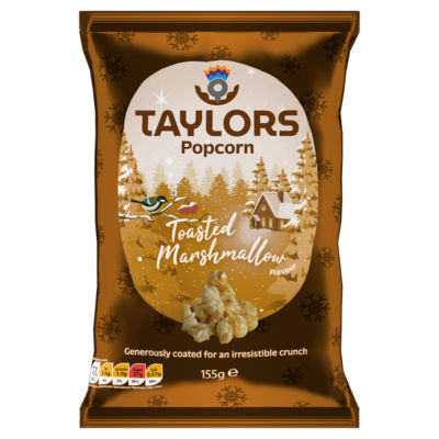 Taylors of Harrogate Toasted Marshmallow Flavour Popcorn 155g