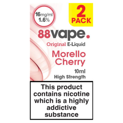88Vape Original E-Liquid Morello Cherry 10ml