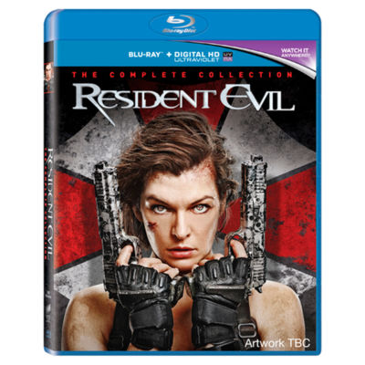 Blu-ray Resident Evil The Complete Collection - Blu-Ray