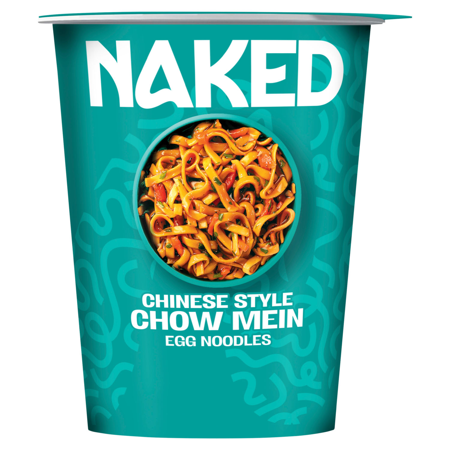 Naked Chinese Style Chow Mein Egg Noodles Pot Noodle 78g