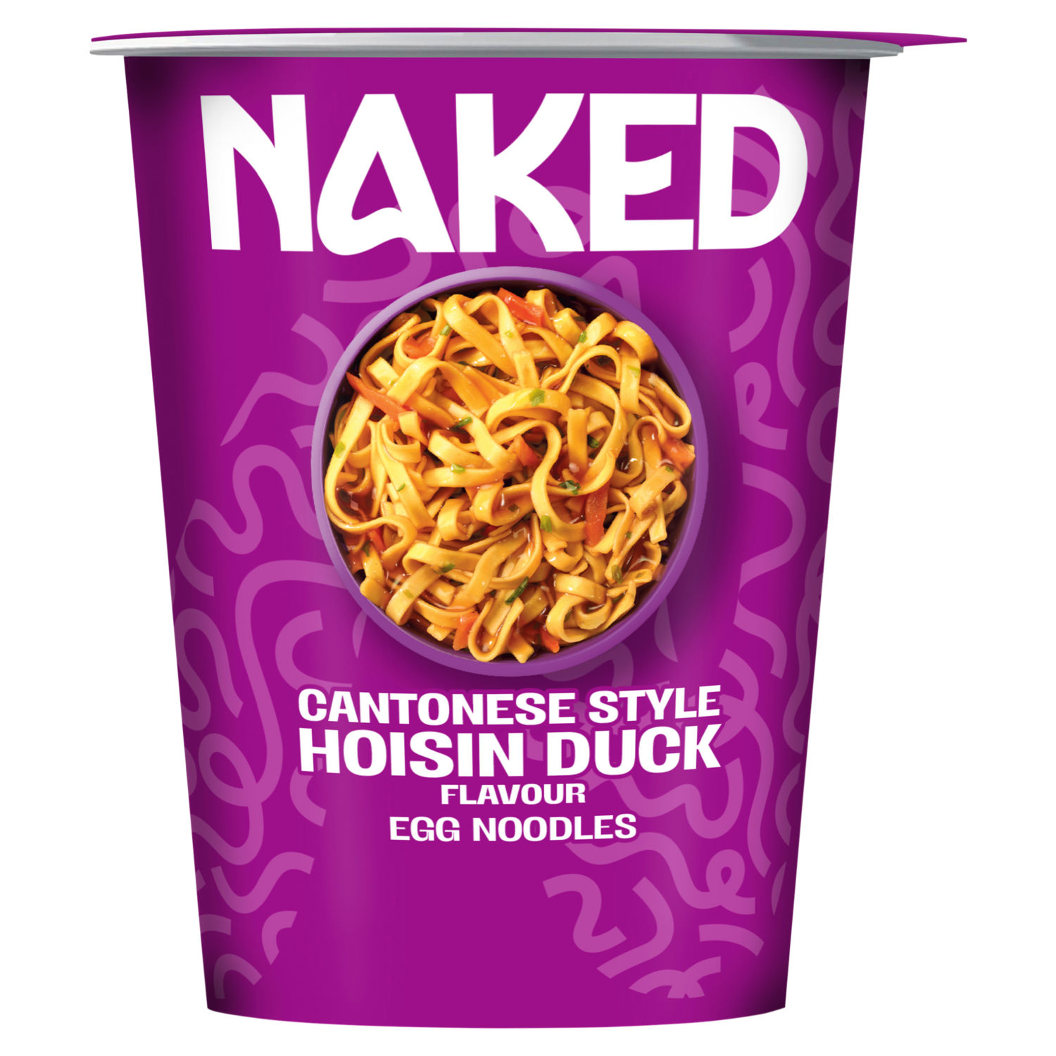 Naked Cantonese Style Hoisin Duck Flavour Egg Noodle Pot 78g