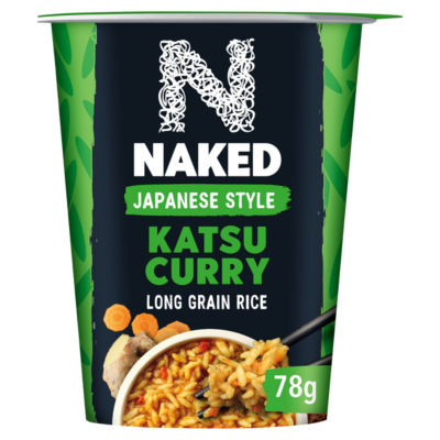 Naked Rice Japanese Chicken Katsu Curry 78G