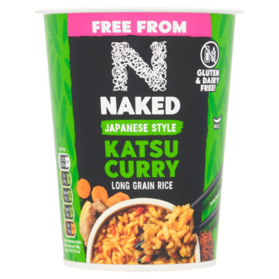 Naked Free From Katsu Curry Long Grain Rice 78G