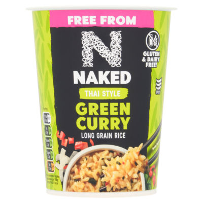 Naked Free From Thai Green Curry Rice 78G