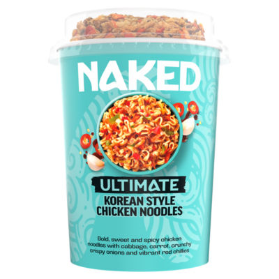 Naked Noodle Ultimate Korean Style Chicken Noodles 88G
