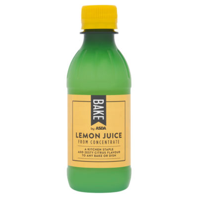 BAKE by ASDA Lemon Juice from Concentrate 250ml