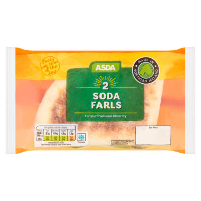 ASDA 2 Soda Farls 284g