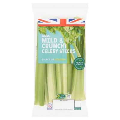 ASDA Mild & Crunchy Celery Sticks 350g