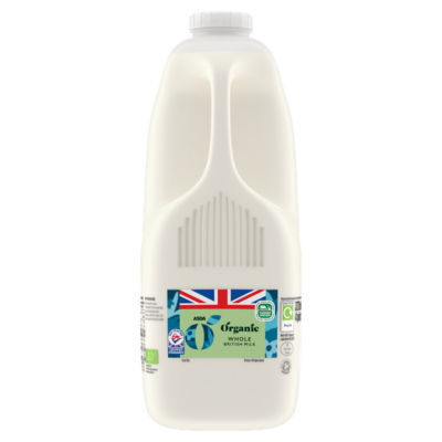 ASDA Organic Whole 4 Pints/2272ml