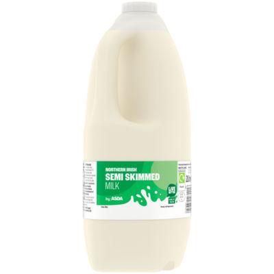 ASDA Northern Irish Semi Skimmed Milk 2 Litres
