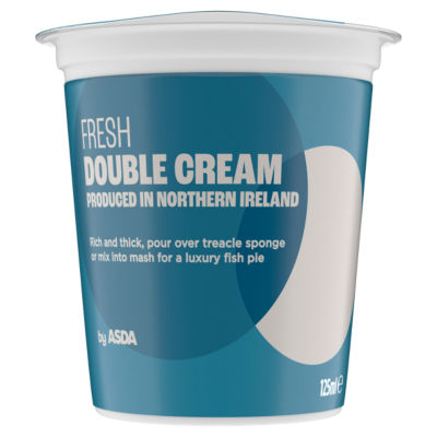 ASDA Fresh Double Cream 125ml