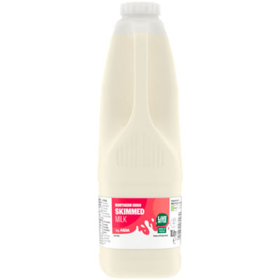 ASDA Northern Irish Skimmed Milk 1 Litre