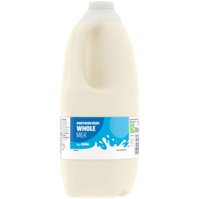 ASDA Northern Irish Whole Milk 2 Litres