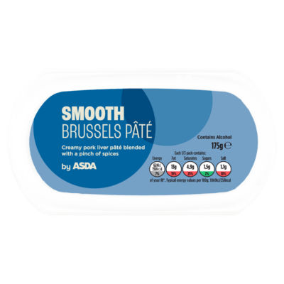 ASDA Smooth Brussels Pâté 175g