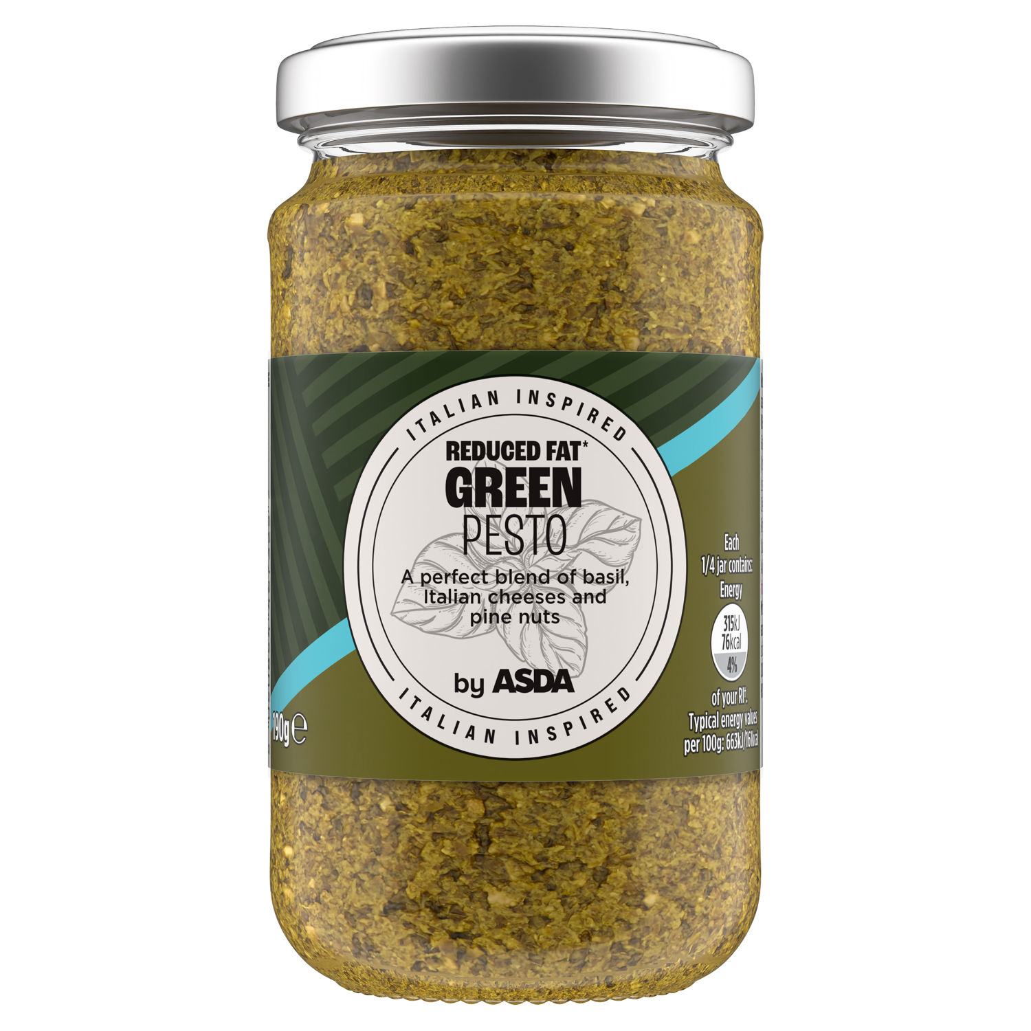 ASDA Italian Inspired Green Pesto Sauce 190g
