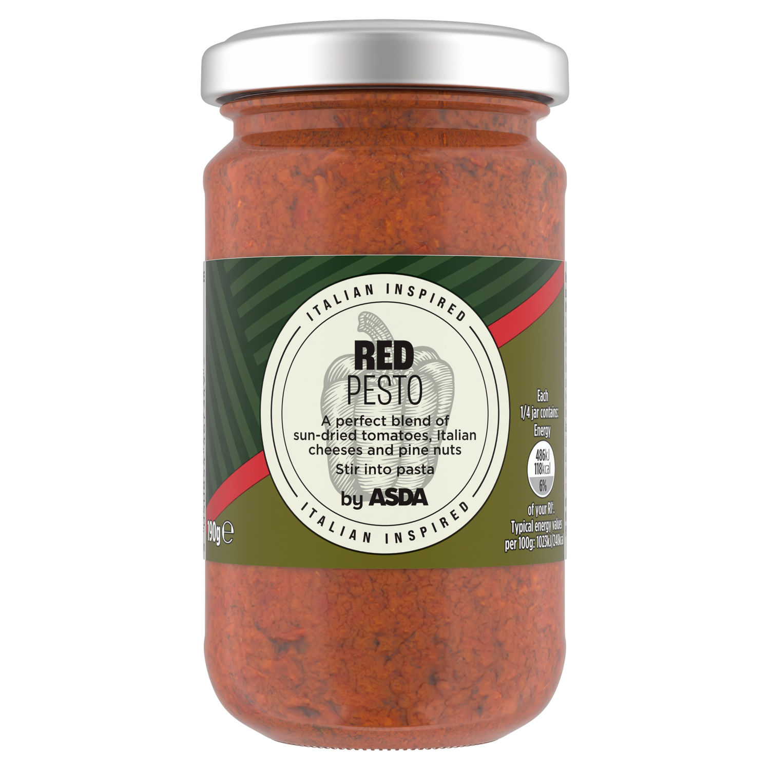 ASDA Red Pesto Sauce 190g
