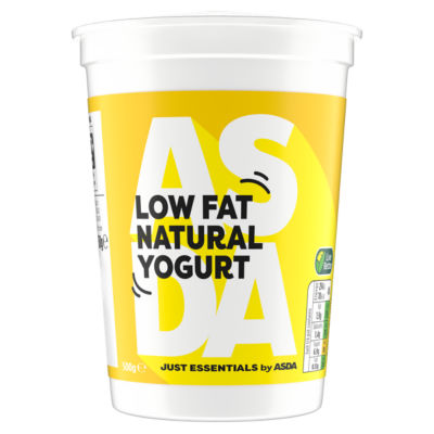 JUST ESSENTIALS by ASDA Low Fat Natural Yogurt