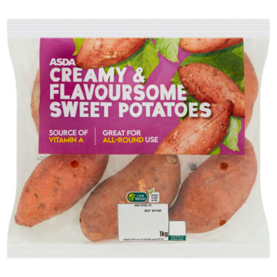 ASDA Creamy & Flavoursome Sweet Potatoes 1kg
