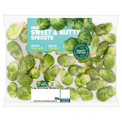 ASDA Sweet & Nutty Sprouts 300g