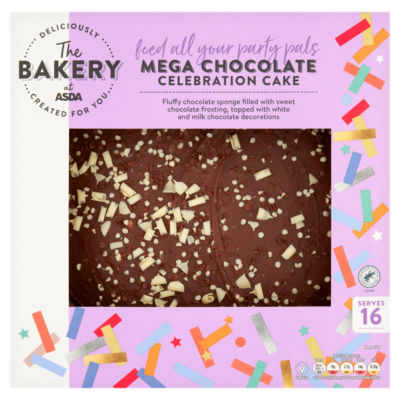 ASDA The Bakery at  Mega Chocolate Celebration Cake