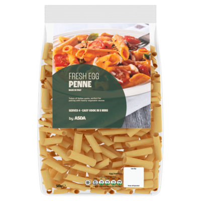 ASDA Italian Fresh Egg Penne 500g