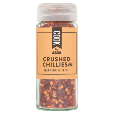 COOK by ASDA Cook Crushed Chillies 28g
