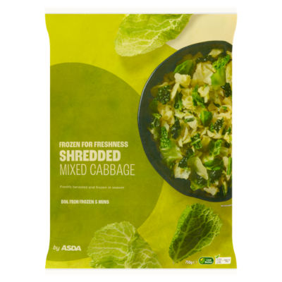 ASDA Shredded Mixed Cabbage 750g