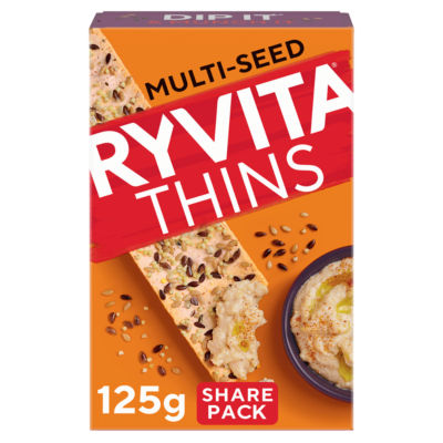 Ryvita Multiseed Thins 125G