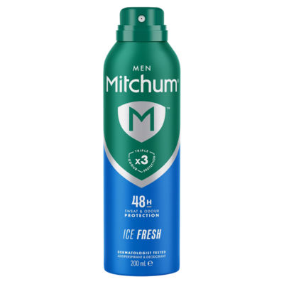 Mitchum Men Ice Fresh Antiperspirant & Deodorant 200Ml