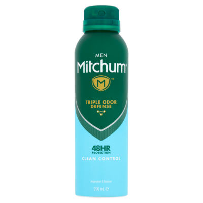 Mitchum Men Clean Control Antiperspirant & Deodorant 200ml