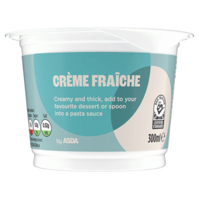 Asda Crème Fraîche 300Ml