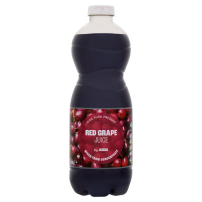 ASDA Sweet & Bright Red Grape Juice 1 Litre