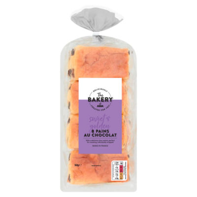 The BAKERY at ASDA The Bakery 8 Pains Au Chocolat 360g