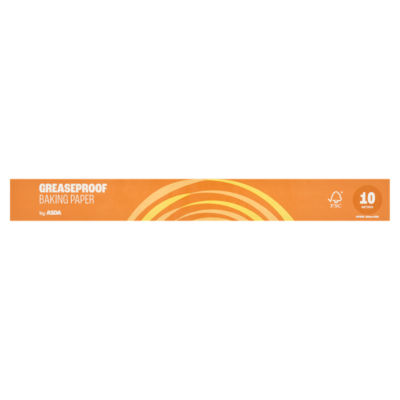 ASDA Greaseproof Baking Paper 10 Meters