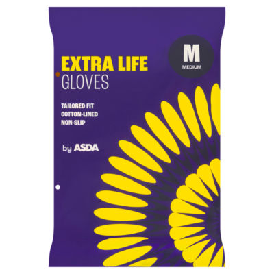 ASDA Extra Life Gloves Medium