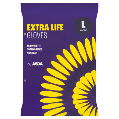 ASDA Extra Life Gloves Large