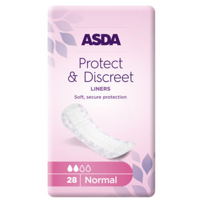 ASDA 28 Protect & Discreet Normal Liners